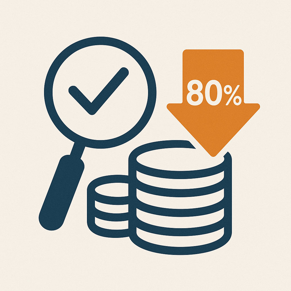 Reduce inspection costs